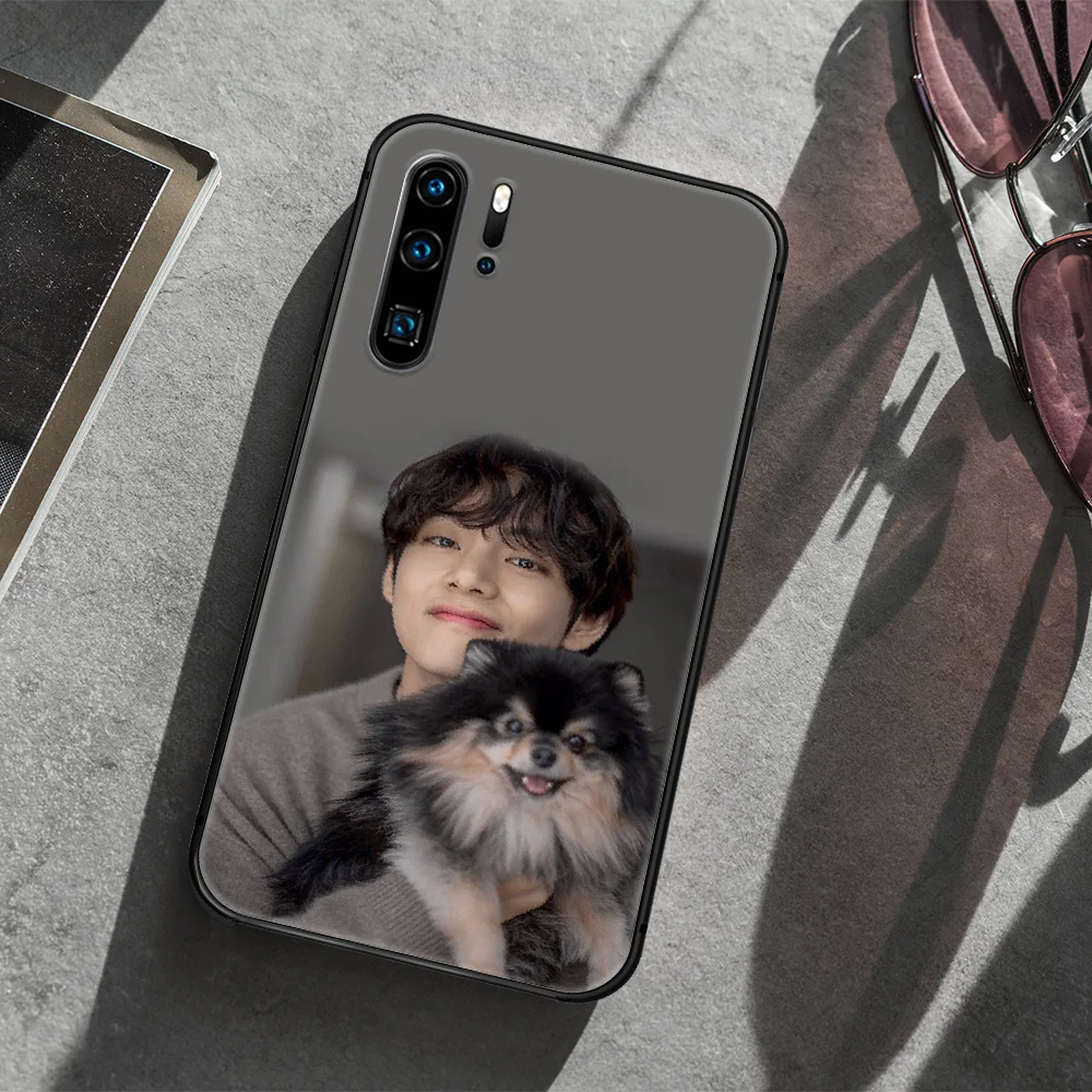 

Bangtan Boys Kim Tae Hyung Phone Case For Huawei P Mate 10 20 30 40 Lite Pro smart Z 2019 nova 5t black Shell 3D Waterproof