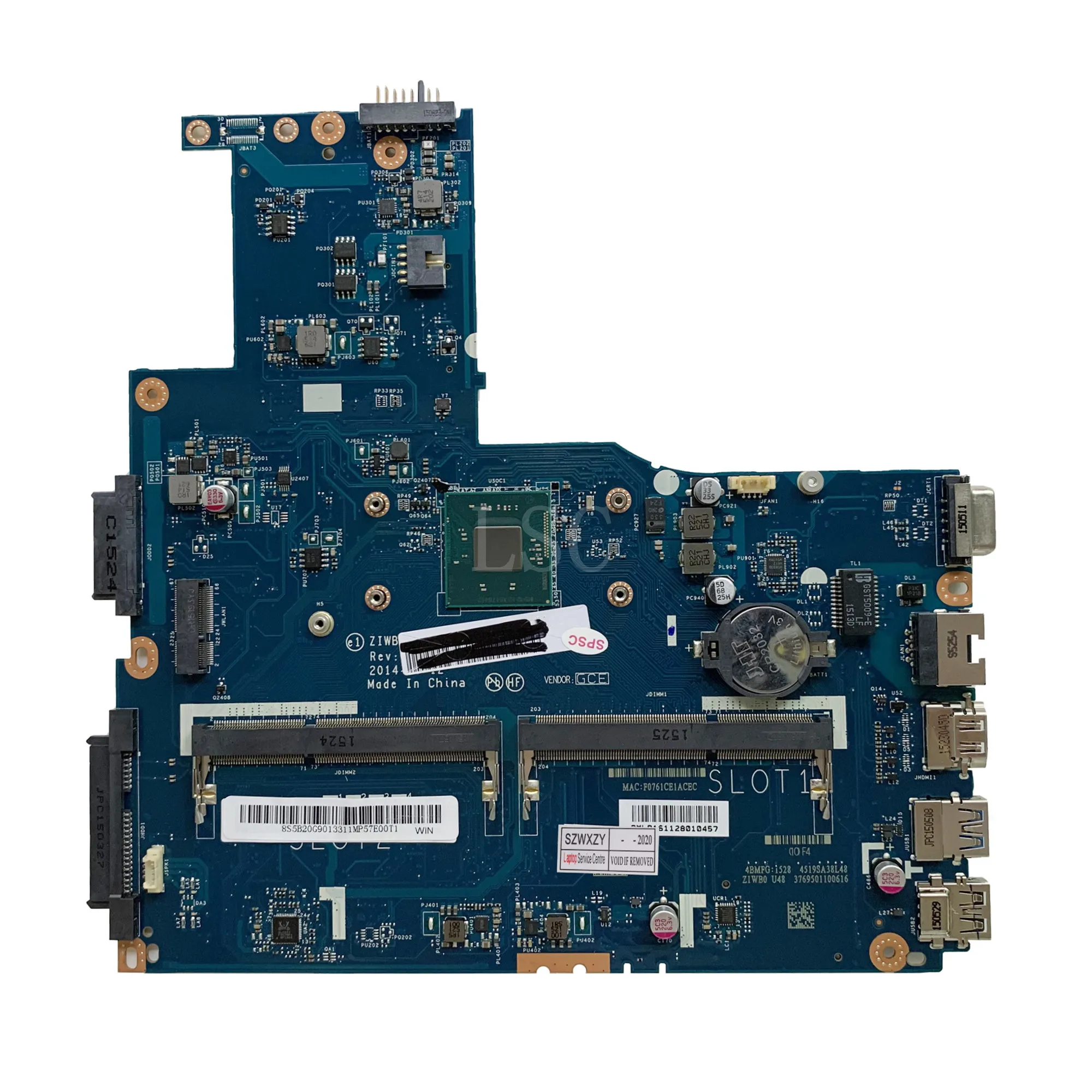 Новинка материнская плата для ноутбука Lenovo модель FRU 5B20G90133 B40-30 с процессором N2830