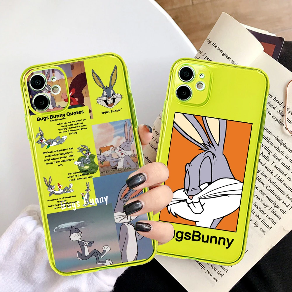 Чехол для iPhone 11 Pro Max мультяшный прозрачный 12 mini X XR 7 8Plus 12Pro милый мягкий чехол