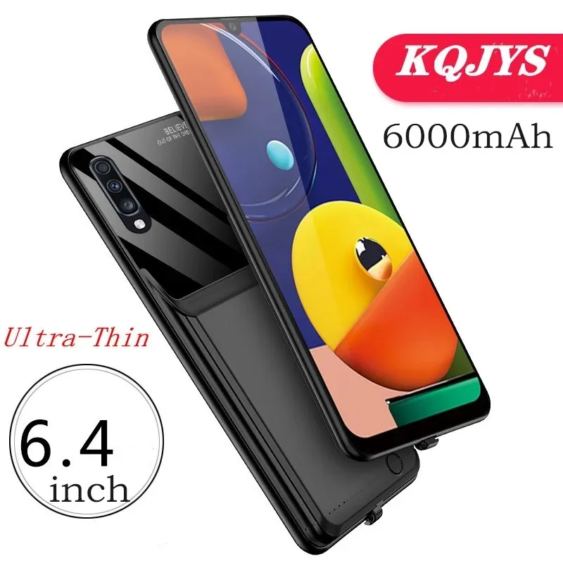 Резервное зарядное устройство для Samsung Galaxy A50 A50S чехол аккумулятора портативное