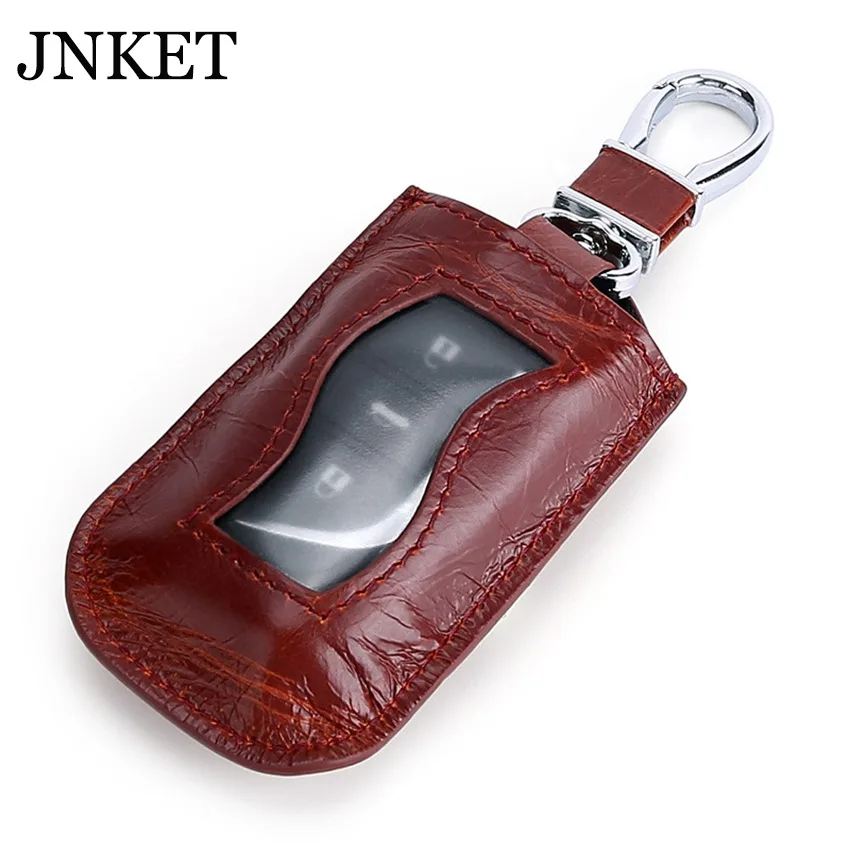 

JNKET новый ретро брелок из коровьей кожи, чехол для ключей, сумка для ключей на молнии, подвесной держатель для ключей с окошком