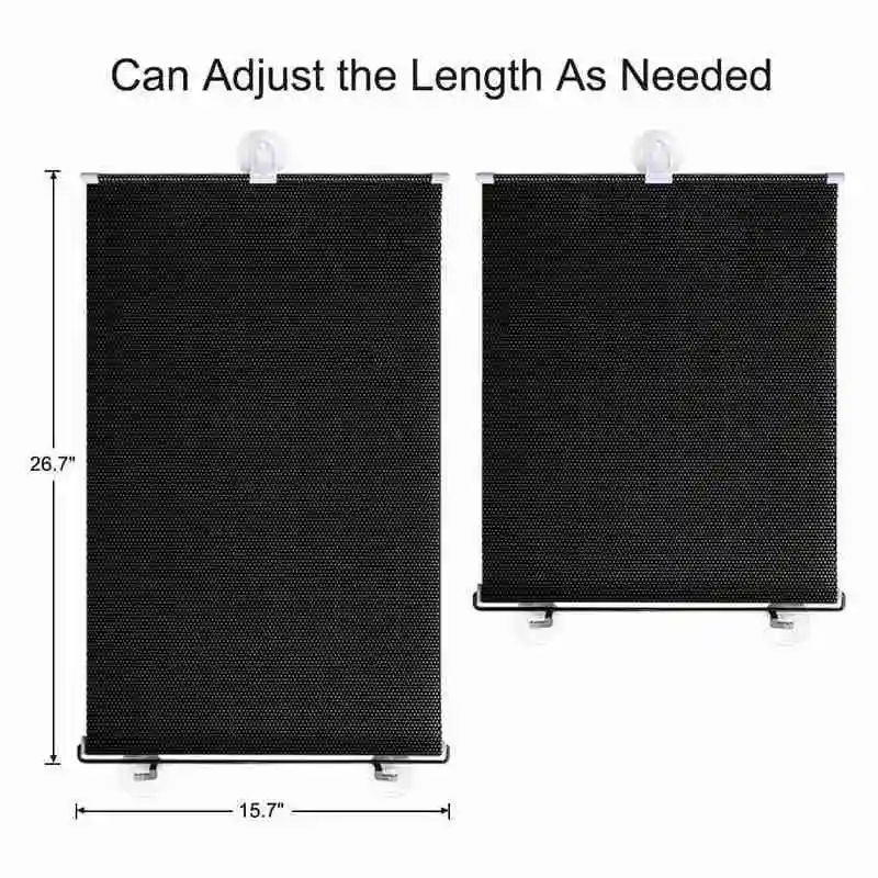 

Car Automatic Retractable Sun Shade Cover Indoor Accessories Curtain Windshield Shutter Window Conservation M4J6