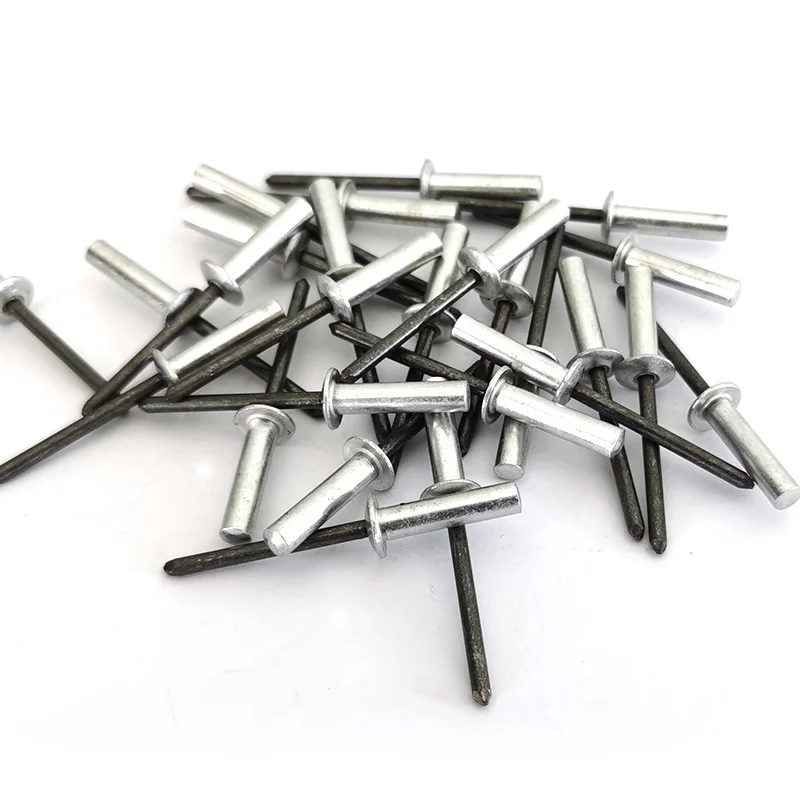 200/300/500pcs closed end blind rivet aluminium steel sealed watertight rivets 3.0 3.2 4.0 4.8 6.4mm waterproof | Обустройство дома