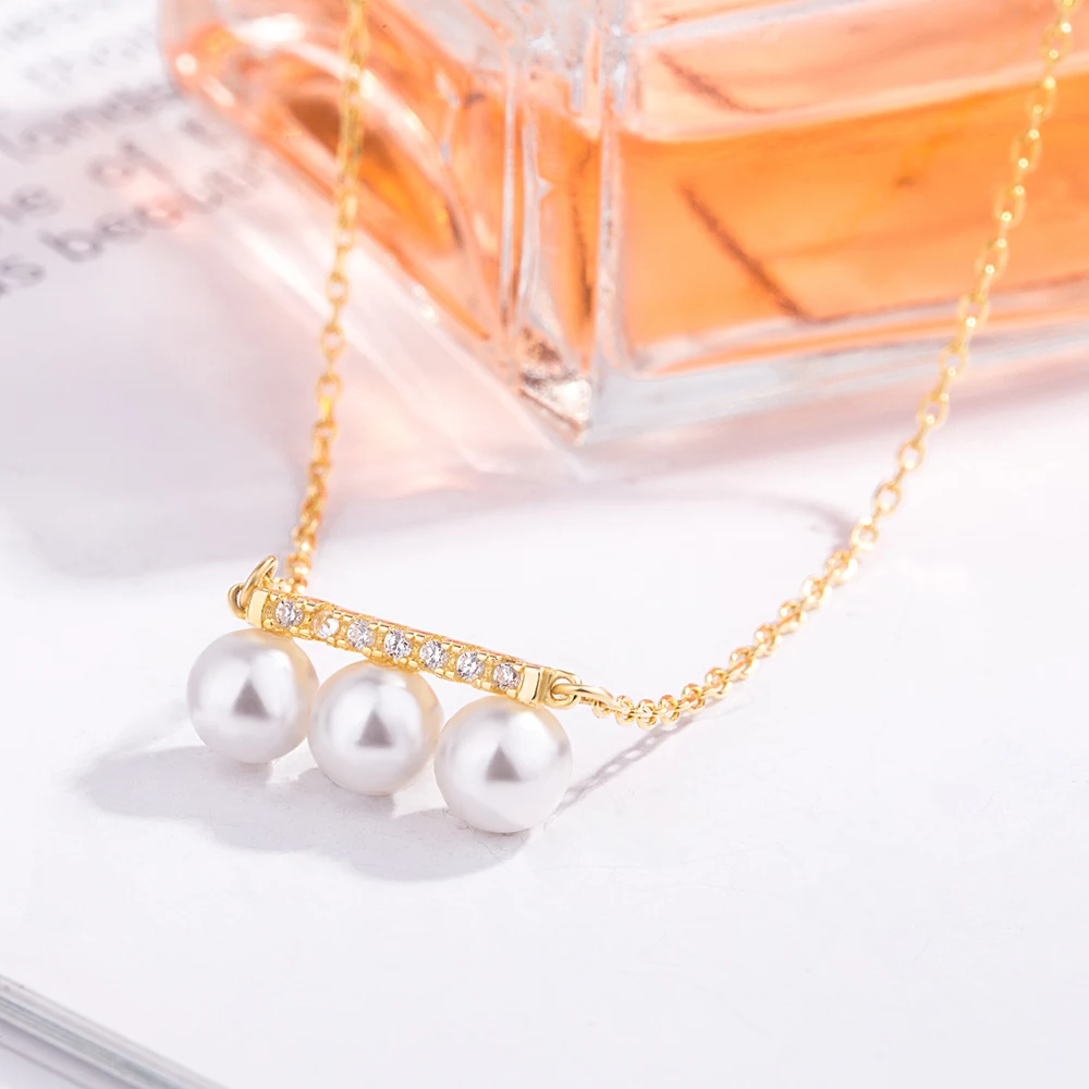 Женский чокер из серебра 100% пробы с жемчугом|Ожерелья| |