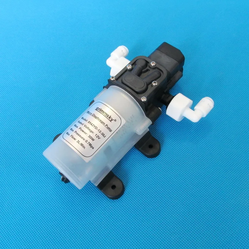 3 л/мин 30 Вт система фильтрации воды герметичный мембранный насос 12 В |