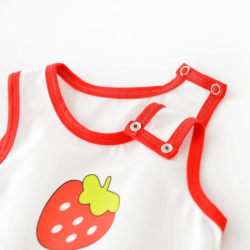 

New Summer Baby Boy Girl Rompers Cartoon Fruit Cute Infant Newborn Cotton Clothes Jumpsuit For 0-2Y Toddlers Outfits