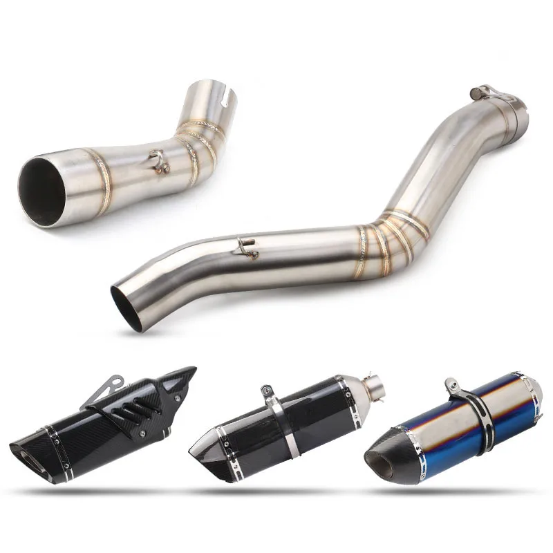 Выхлопной глушитель для мотоцикла Benelli 502C модифицированный из нержавеющей стали