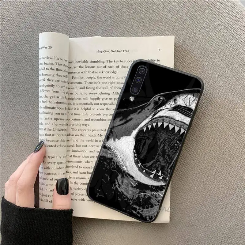 

Jaws Movie Poster Phone Case For Samsung Galaxy A 3 6 7 8 10 21 01 11 31 91 10S 20S 30S 50S PLUS