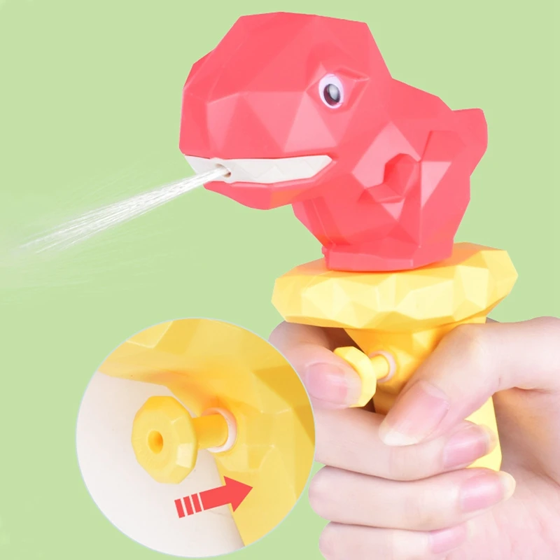 Летняя 3d-игрушка для детей водяной пистолет-динозавр милый мультяшный