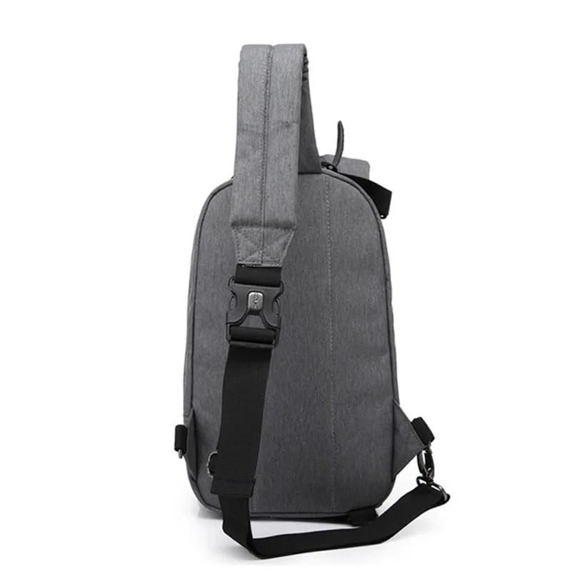 Мужская модная нейлоновая тканевая маленькая сумка с наплечной лямкой через