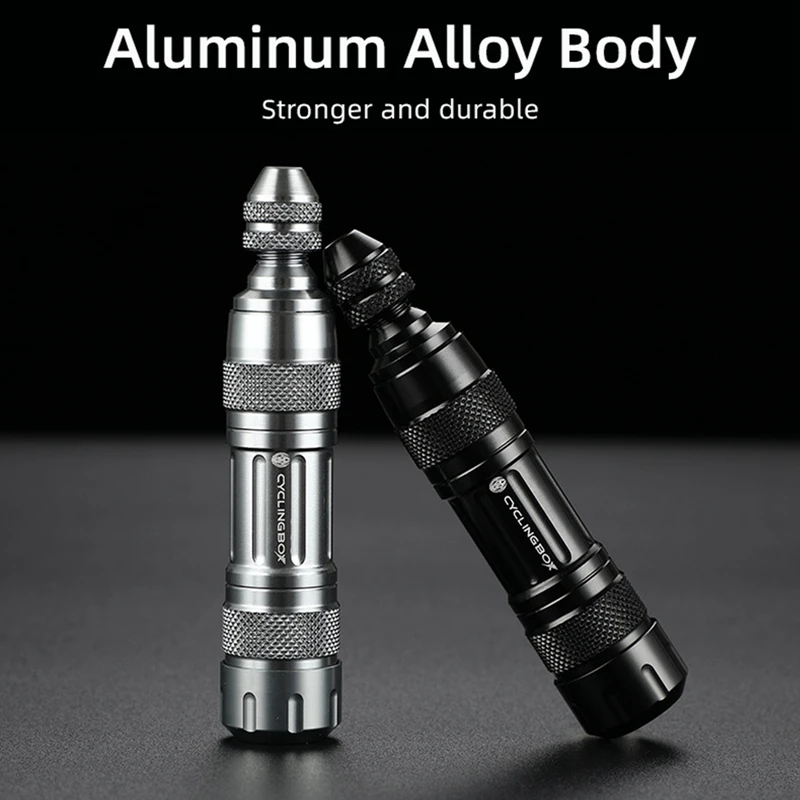 

Mountain And Road Bike Vacuum Aluminum Alloy Tire Repair Tool Combination Tire Repair Kit 2 Styles