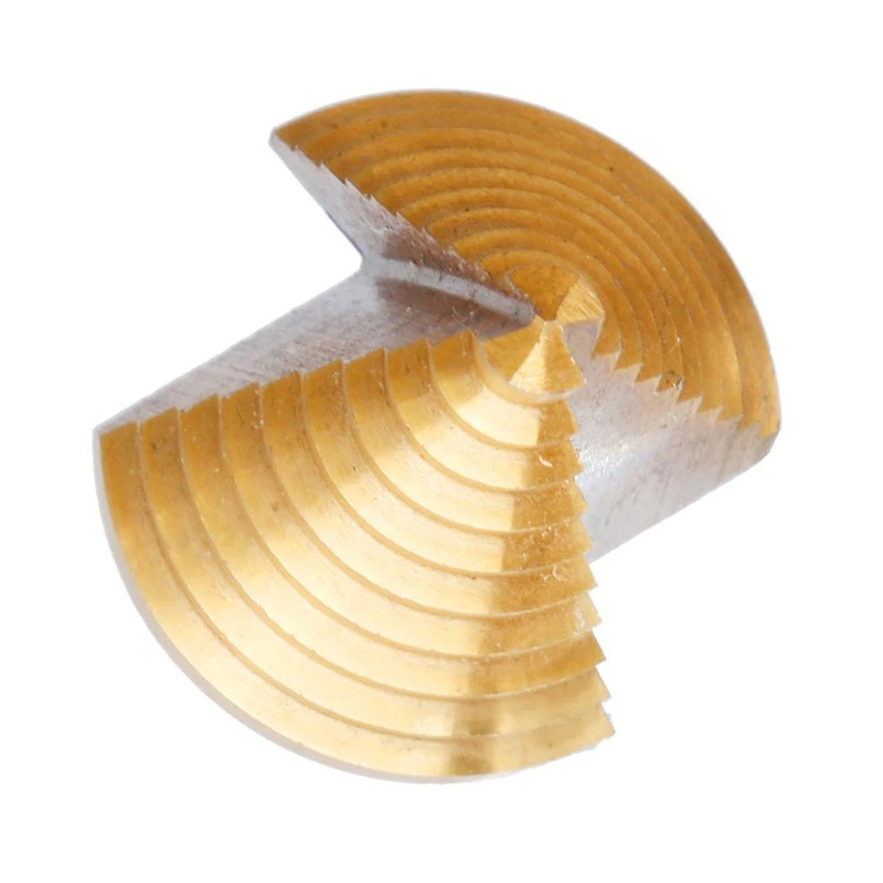 

NEW-Step Drill Cone Drill Bits, High Speed Steel 10 Steps 1/4 to 1-3/8 inch