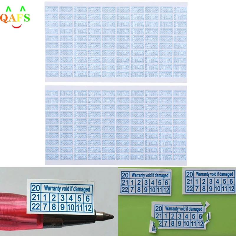 

200pcs Warranty Damaged Protection Security Label Sticker Seal Fragile 2020-2022
