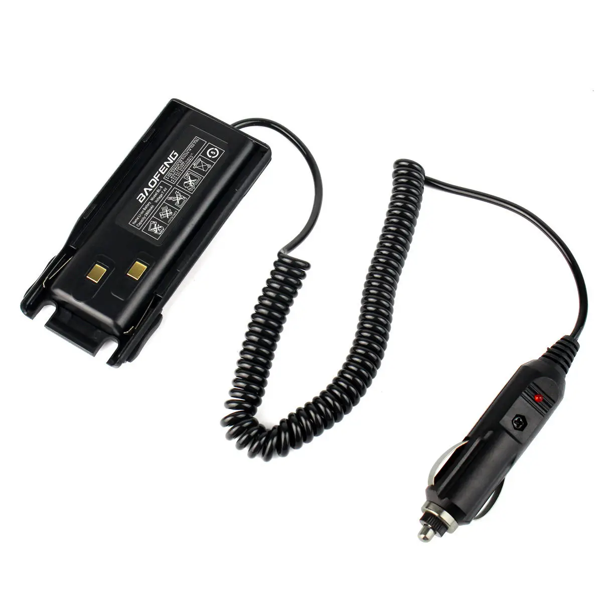 Baofeng UV-82 12V автомобиль Батарея выпрямитель для Baofeng UV-82 плюс UV-8D UV-82HX UV-82HP двухстороннее радио иди и болтай Walkie Talkie