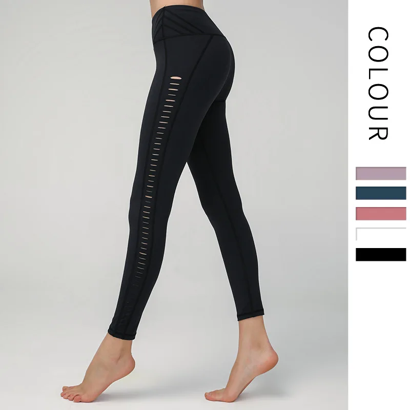 Белые Спортивные Леггинсы Oyoo с высокой талией для йоги нейлоновые спортивные не