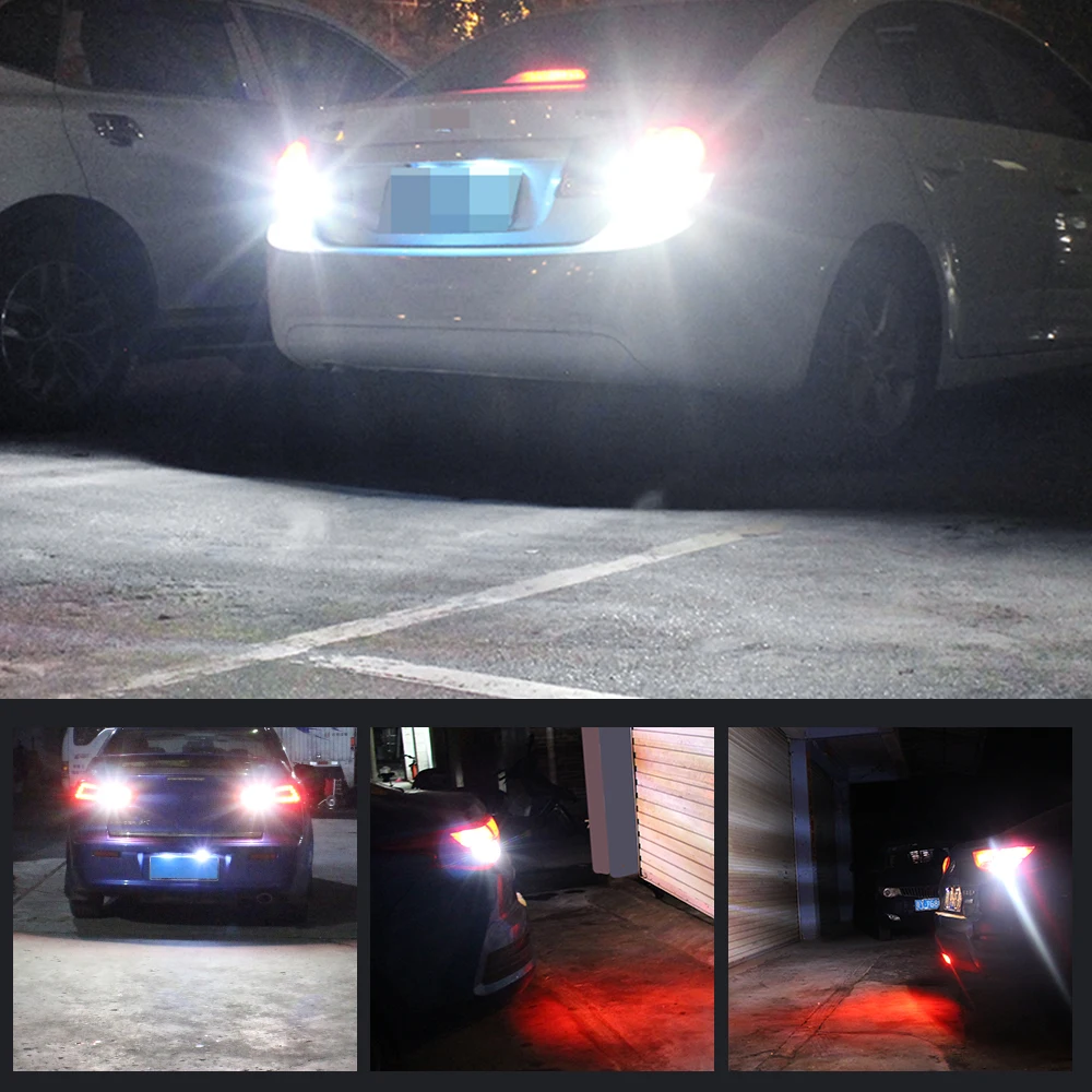 Светодиодный фсветильник заднего хода W16W T15 Canbus 2 шт. для Hyundai Accent 3 4 5 Elantra Genesis Getz