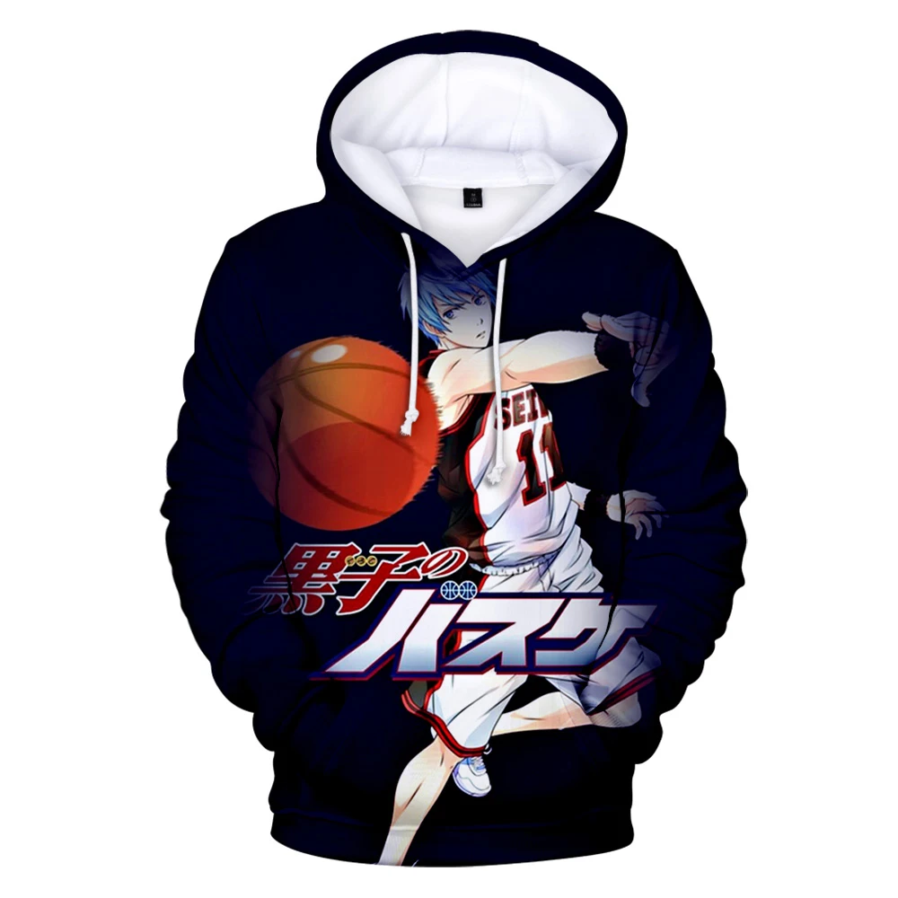 Креативная 3D Толстовка для мужчин и женщин баскетбольная Kuroko спортивный костюм