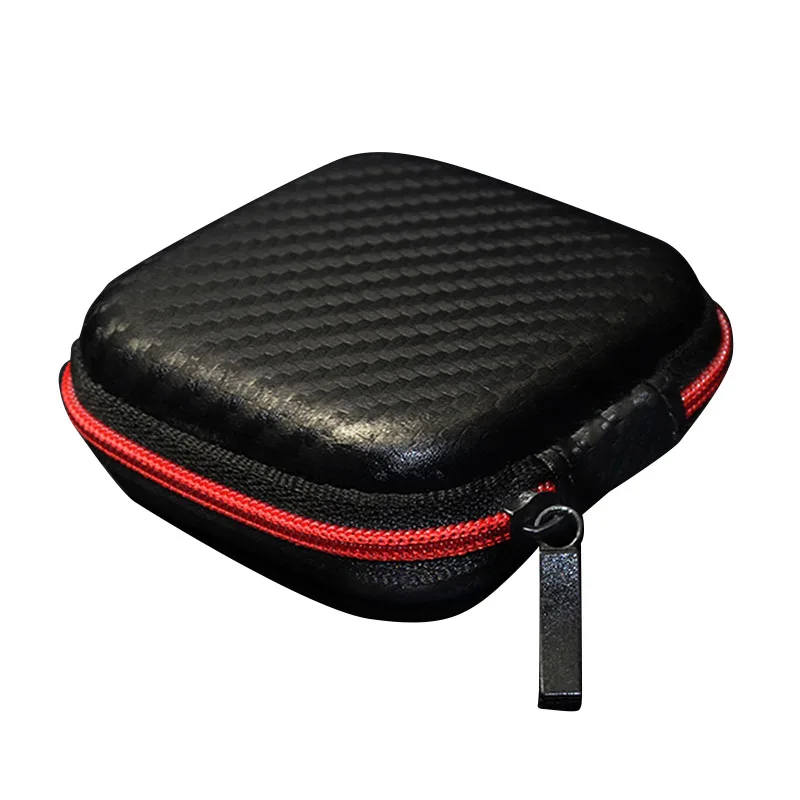 Мини-сумка для хранения наушников на молнии переносная жесткая гарнитура