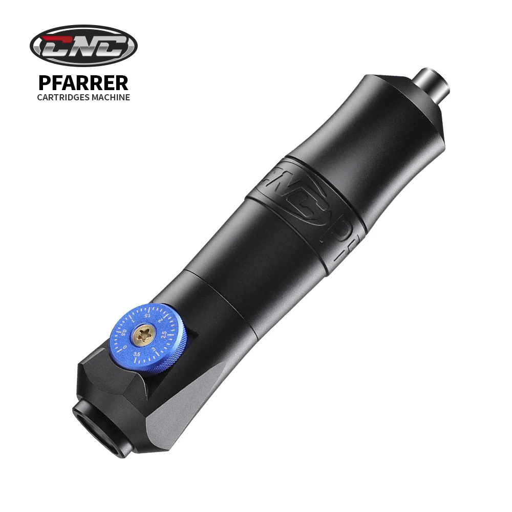 Black Stigma CNC Tattoo Pen Rotary Tattoo Machine& Permanent Makeup Pen RCA Connector Japan Coreless Motor Needle Cartridges P3 - Цвет: Black