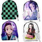 Рюкзак для косплея Demon Slayer No Yaiba Kamado Tanjirou Nezuko, школьная сумка для мальчиков и девочек, Mochila Feminina, C29K120