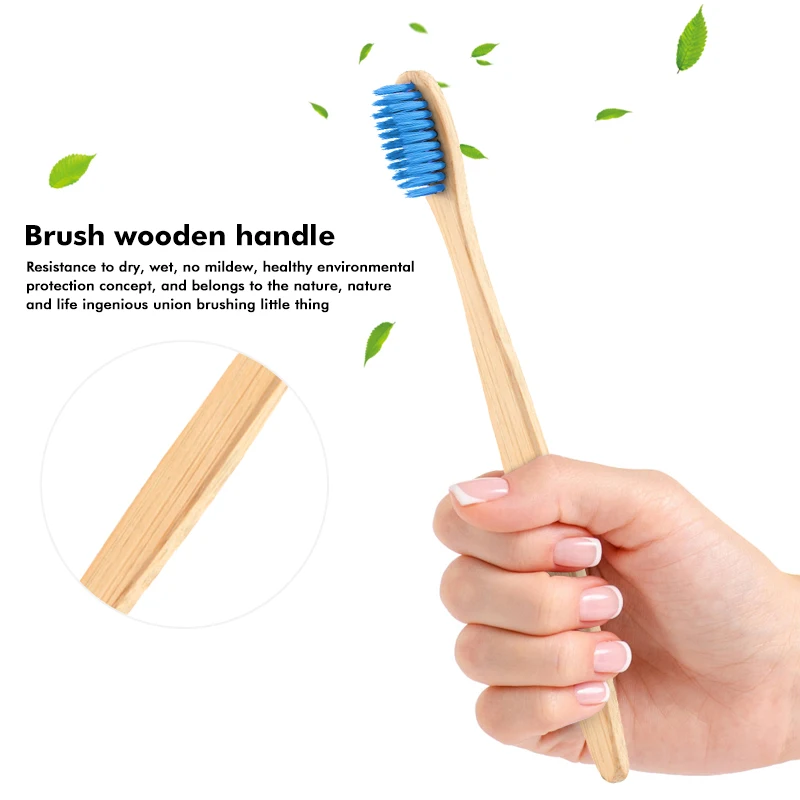 High Quality Toothbrush bamboo The Environmental Eco Natural Pure Antibacterial Bamboo For Home Soft / Adult | Дом и сад