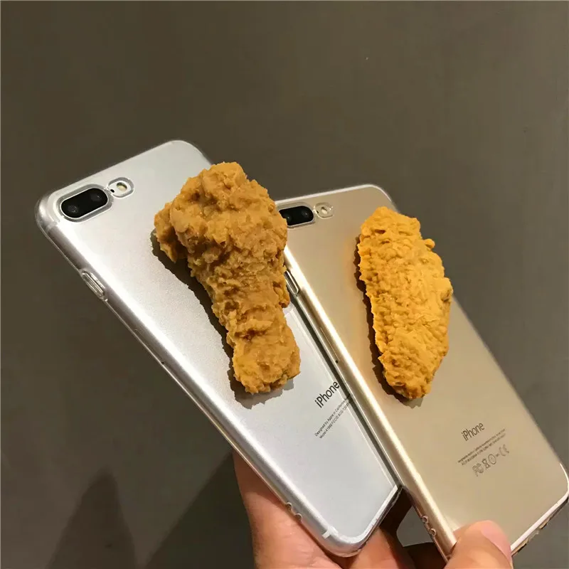 Новый 3D Рисунок куриные ноги чехол для телефона Iphone XS MAX прозрачный
