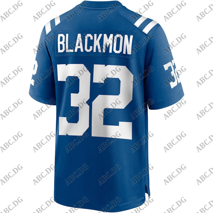

Customized Stitch Men Women Kid Youth Indianapolis Julian Blackmon Royal Game Jersey 4XL 5XL 6XL