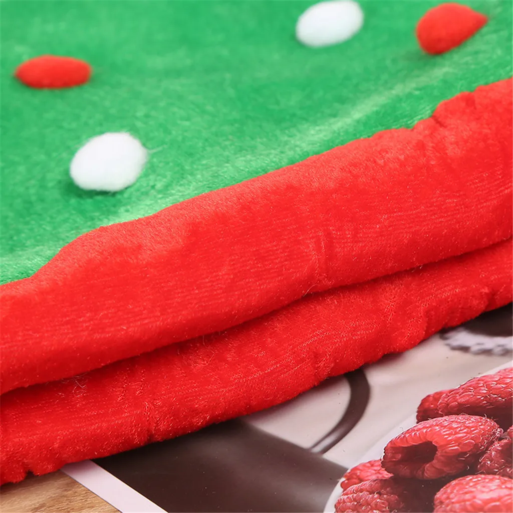 2 шт./лот Рождественские Елочные шапки плюшевый комплект для рождественской