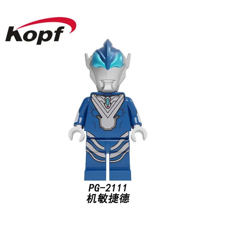 PG2111 Without Box Одиночная строительные блоки Ultraman Diga Altman Baltan Star Explosion пламя ткань фигурки для детей Коллекция игрушки PG8247 - Цвет: PG2111 Without Box
