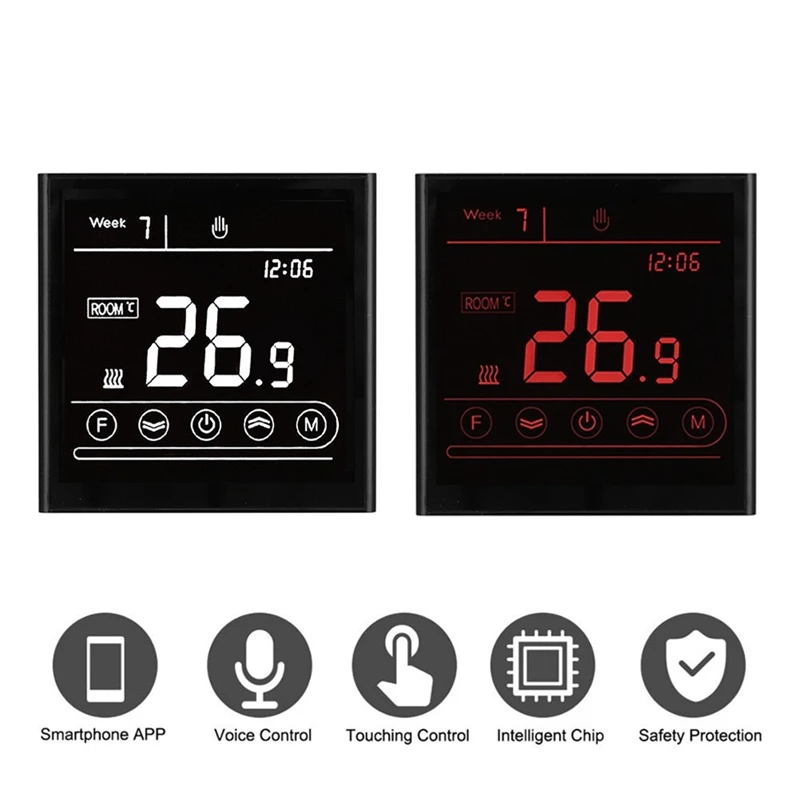 

Smart Wifi Temperature Controller APP Control Wireless Thermostat for Electric, Water and Gas Boiler