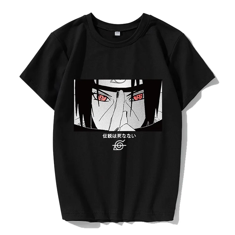 Новинка летняя модная футболка с изображением аниме Узумаки пальто Мужская для