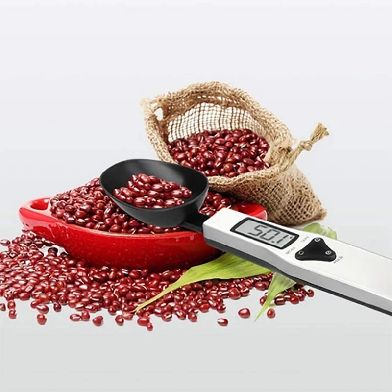 

Electronic Weighted Spoon,Stainless Steel Digital Kitchen Scale, 500G/0.1G Measuring Spoons, Baking Spoon Scale