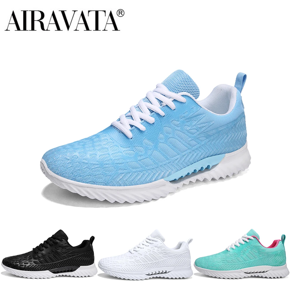 

Кроссовки Airavata сетчатые легкие дышащие спортивные для мужчин и женщин, на шнуровке, повседневные для бега и бега