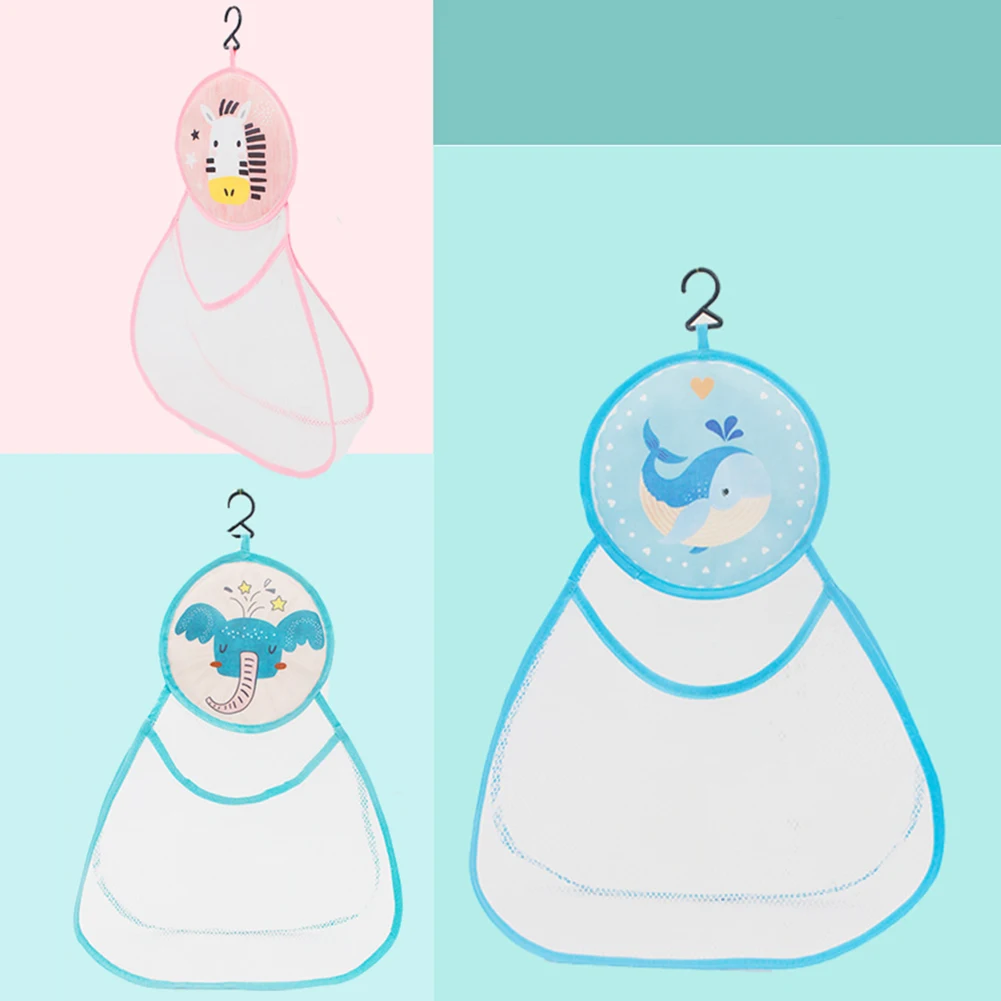 

Bath Water Toys Storage Bag Cartoon Organizer Net Large-Capacity Hanging Mesh Cartoon Animal Shapes Waterproof Cloth