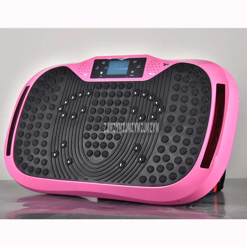 

Mute Electric Fat Burning Machine Magnet Function Bluetooth Music Remote Control Indoor Vibration Fitness Massager Body Shaper