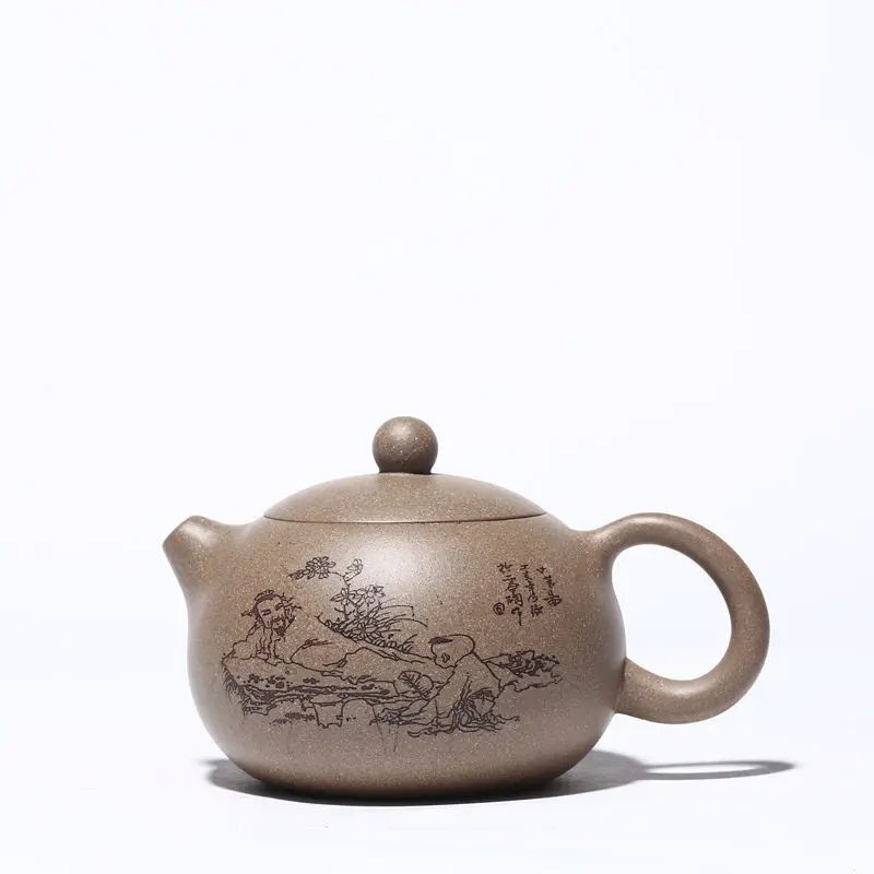 

Dingshu town Zisha teapot raw material Zisha Yixing fine Qinghui section mud bubble teapot household Xishi teapot