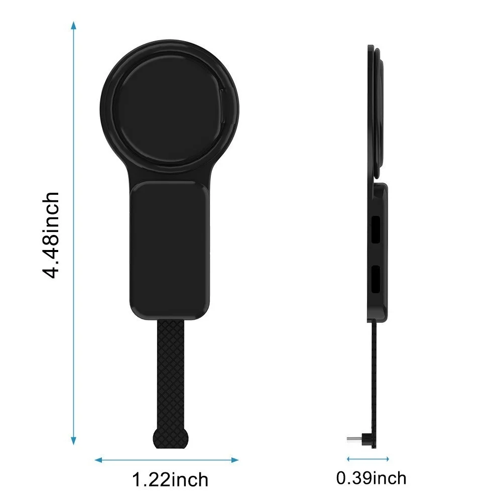 

TypeC Dual Adapter & Ring Holder 3.5mm Audio&charger Adjust Phone Holder Fast Charging For Xiaomi Huawei Adapter OTG