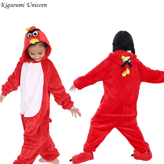 Kigurumi/Пижама с единорогом для мальчиков и девочек; фланелевая детская пижама в стиле Стич; комплект одежды для сна с животными; зимние комбинезоны; цельная Пижама - Цвет: Tenma 6
