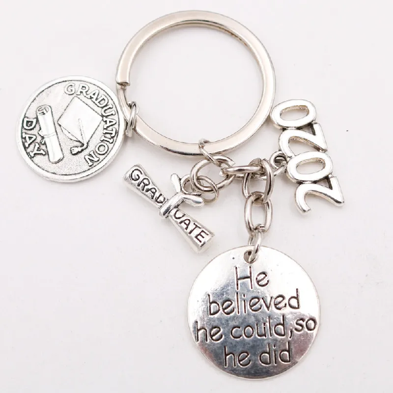 

1pcs 2020 Graduation Season keychain, Graduation Certificate Charms, Graduation Memorial Charms, A2090