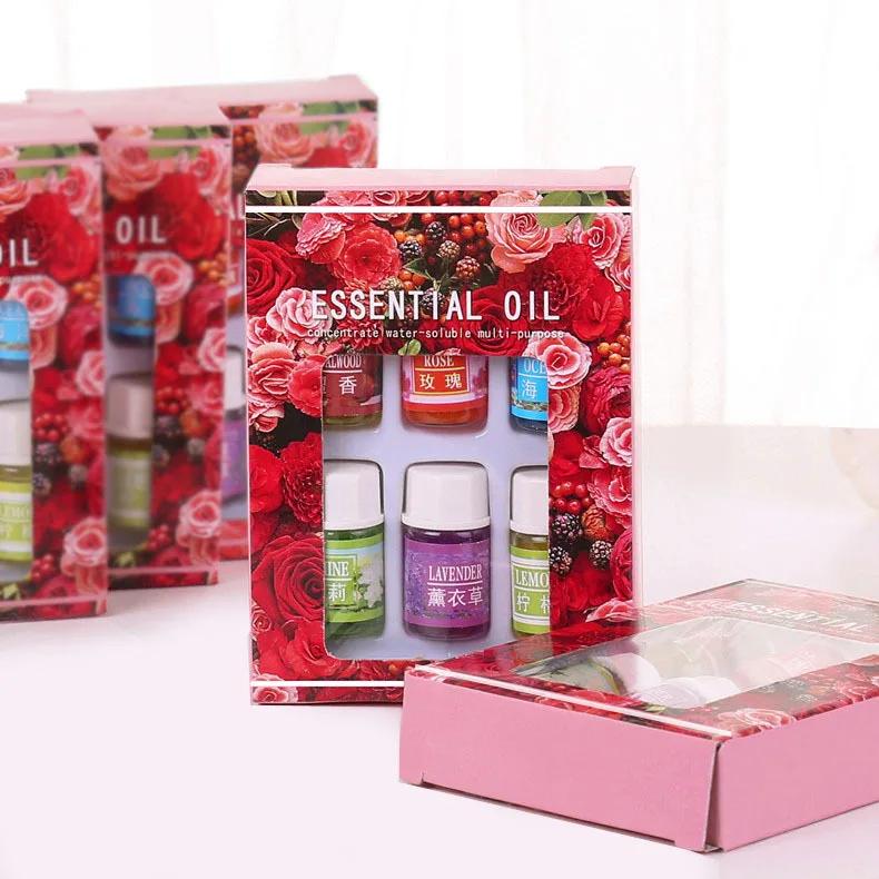 Эфирные масла для ароматерапии 6 шт. * 3 мл диффузоры масляные ароматы