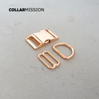 100 шт.лот 25 мм металлическая пряжка (металлическая пряжка + Регулируемая пряжка + D-образное кольцо) для рюкзака, сумки, ткани, ошейника для кошек и собак, аксессуар для рукоделия