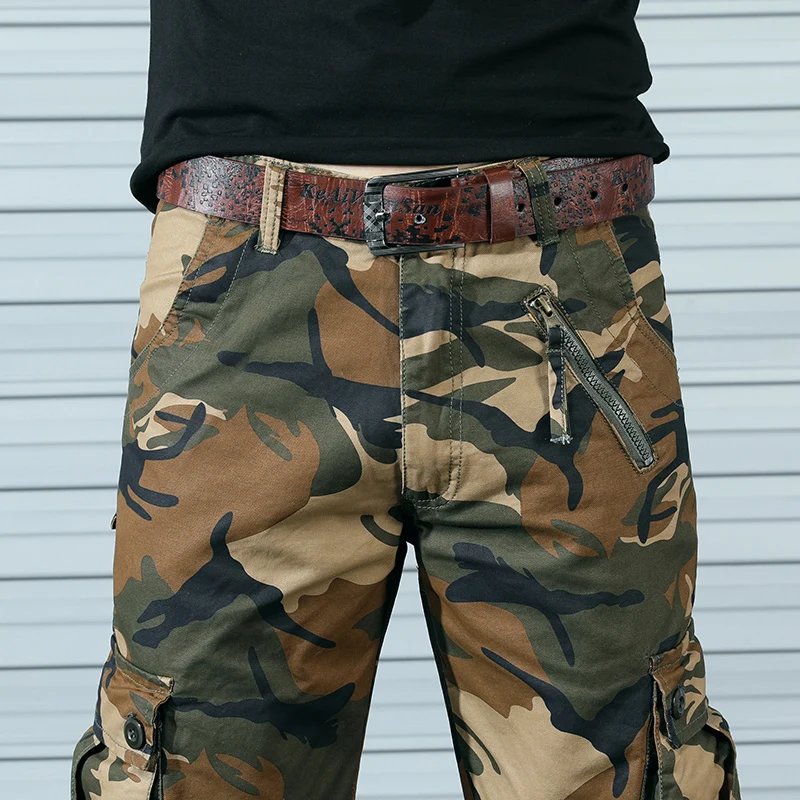 

Jantour SWAT Army Combat Tactical Pants Army Male Camo Jogger Cotton Trousers Multi-Pocket Military Camouflage Men's Cargo Pants
