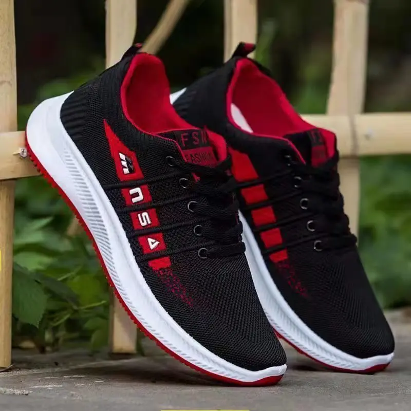 

2021 Fashion Stripe Mans Sport Shoes Vulcan Leather Sneakers Boys Comfy Shoes Men Wedges Sneakers Autumn Trainers Male Footwear