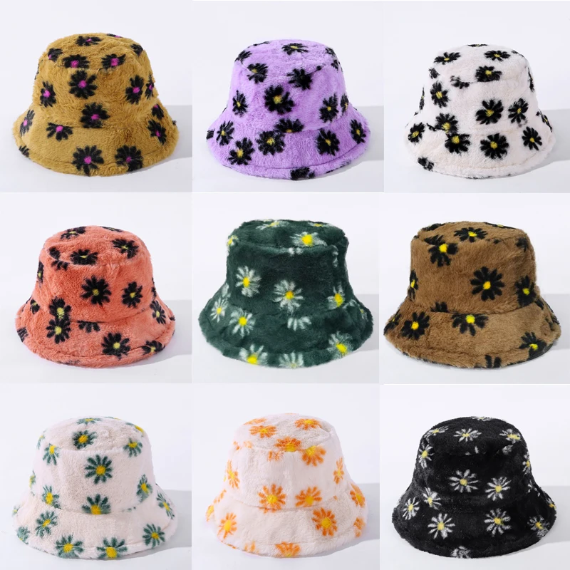 Осень из искусственного меха Дейзи леопардовые женские зимние Шляпы теплая