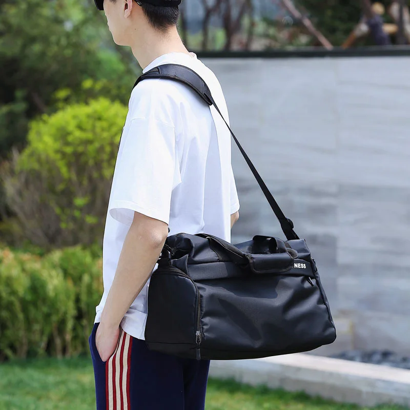 Водонепроницаемая женская сумка для фитнеса коврик и йоги мужская тренировочная