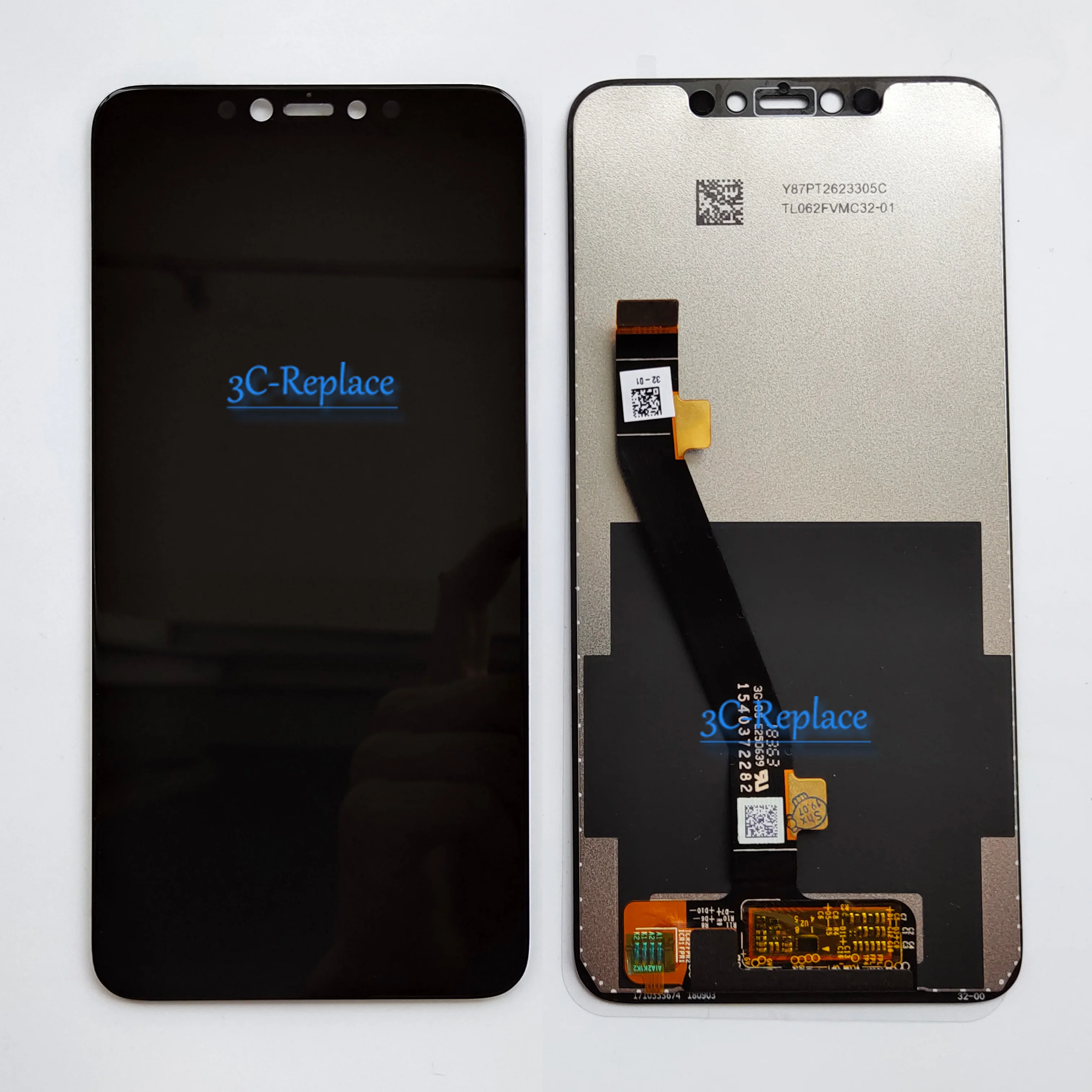 Черный 6 2 дюймов для lenovo S5 pro L58041 ЖК дисплей кодирующий преобразователь