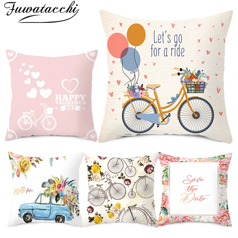 Наволочка Fuwatacchi для подушки на День святого Валентина декоративная наволочка