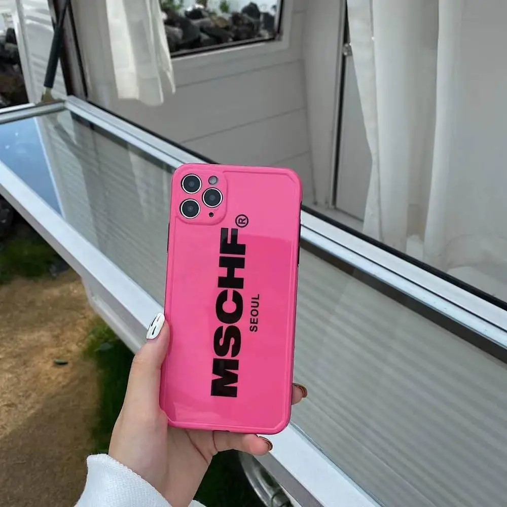 Корейский трендовый модный бренд Ins MSCHF чехол для телефона iphone 11 Pro Max Мягкий