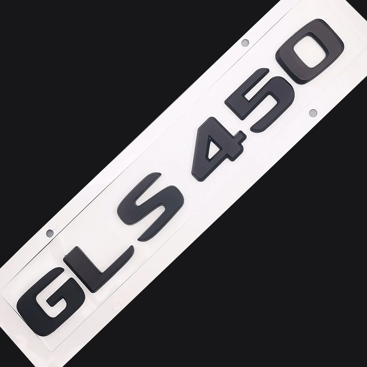 Оригинальный размер 1:1 Автомобильная эмблема заднего хвоста цифры буквы