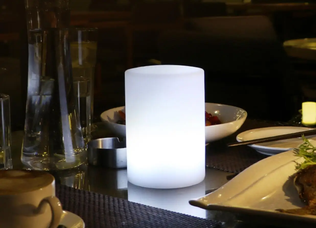 Светодиодный дистанционный светильник W16 H36 декоративная круглая колонна